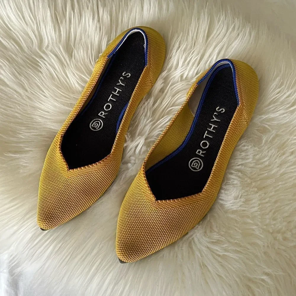 Rothy’s pointed toe flats